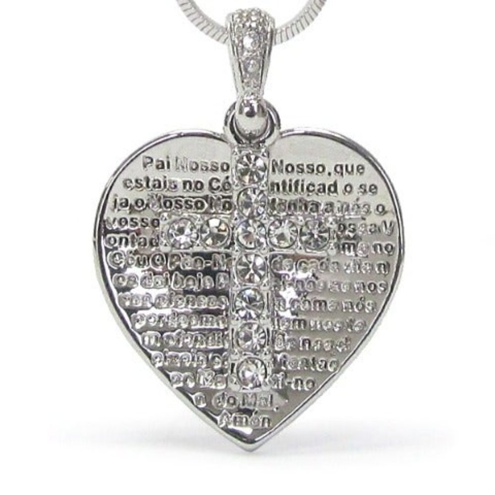 Spanish Prayer Necklace - New w/Tags
